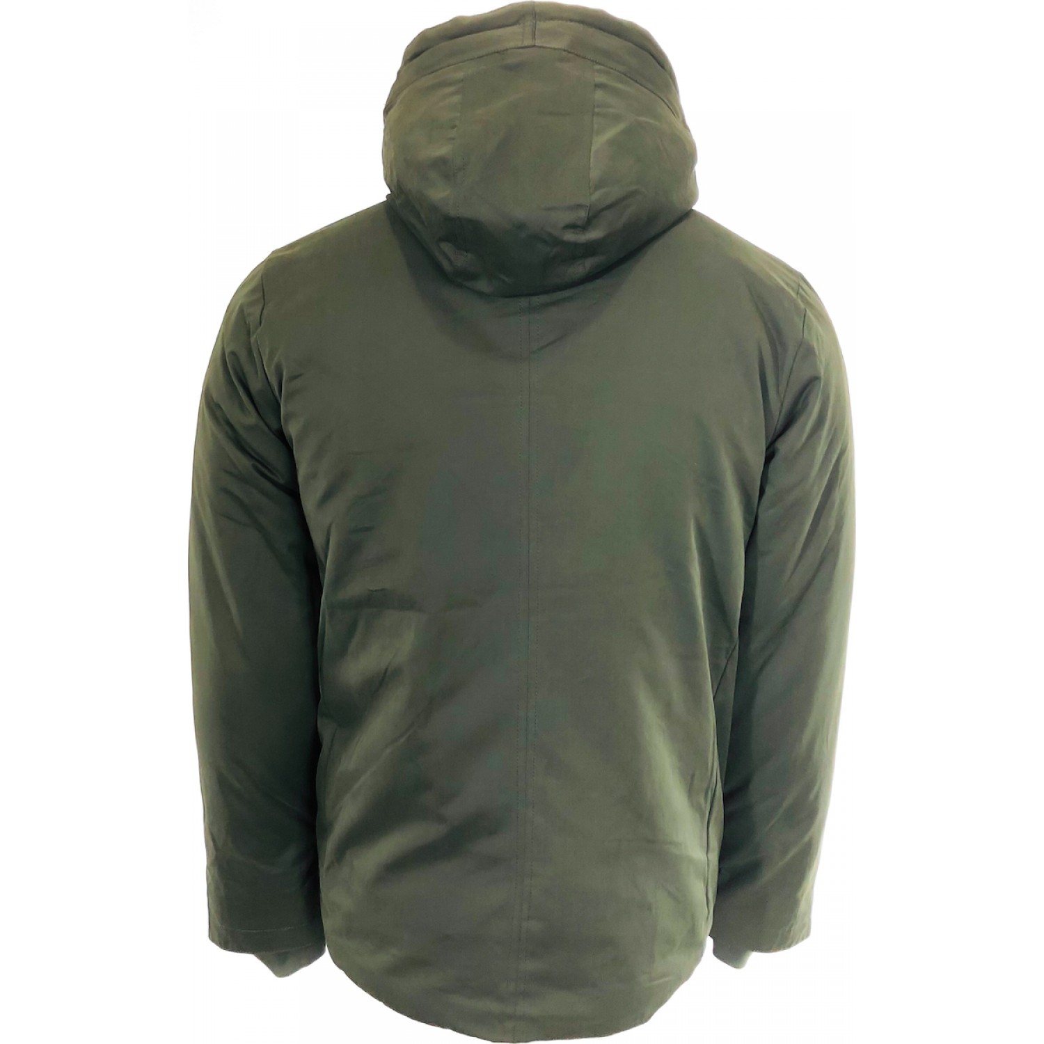 Life Style Butiken Ανδρικο μπουφάν Jacket βαμβακερό με κουκούλα LS15673 CHAKI