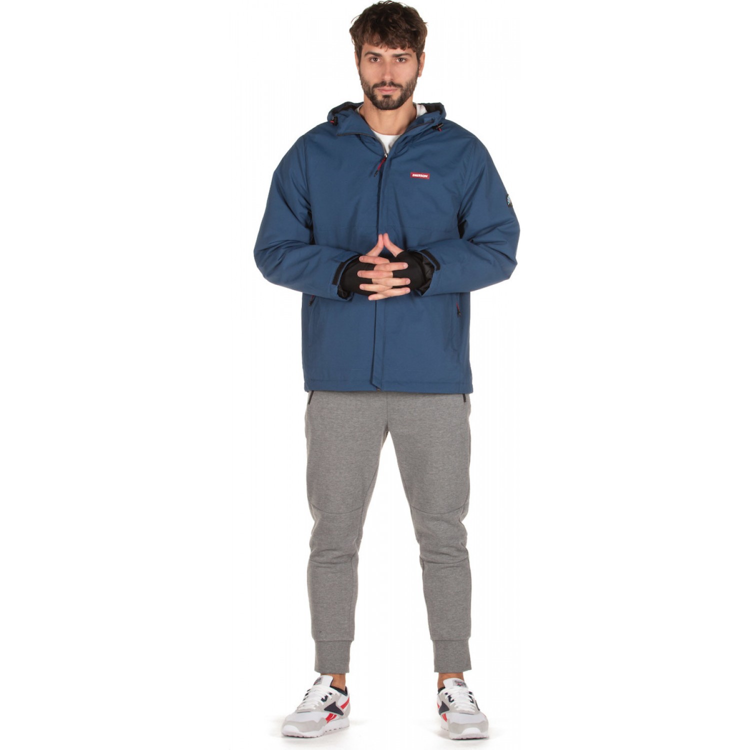 Emerson 192.EM10.03 Ανδρικό Μπουφάν για Χειμώνα Μπλε