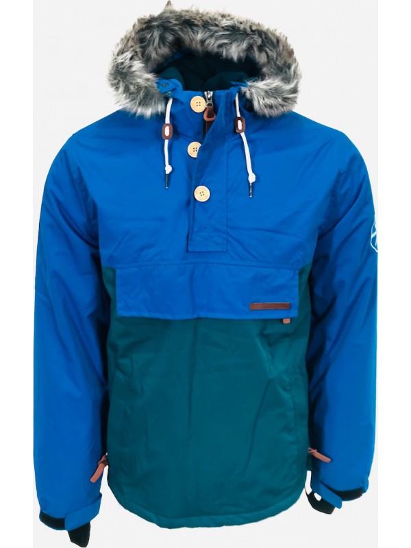 Emerson MR1323 Ανδρικό Μπουφάν για Χειμώνα Blue / Green