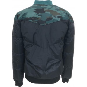 Emerson 182.EM10.136 Ανδρικό Μπουφάν Bomber για Χειμώνα Μαύρο