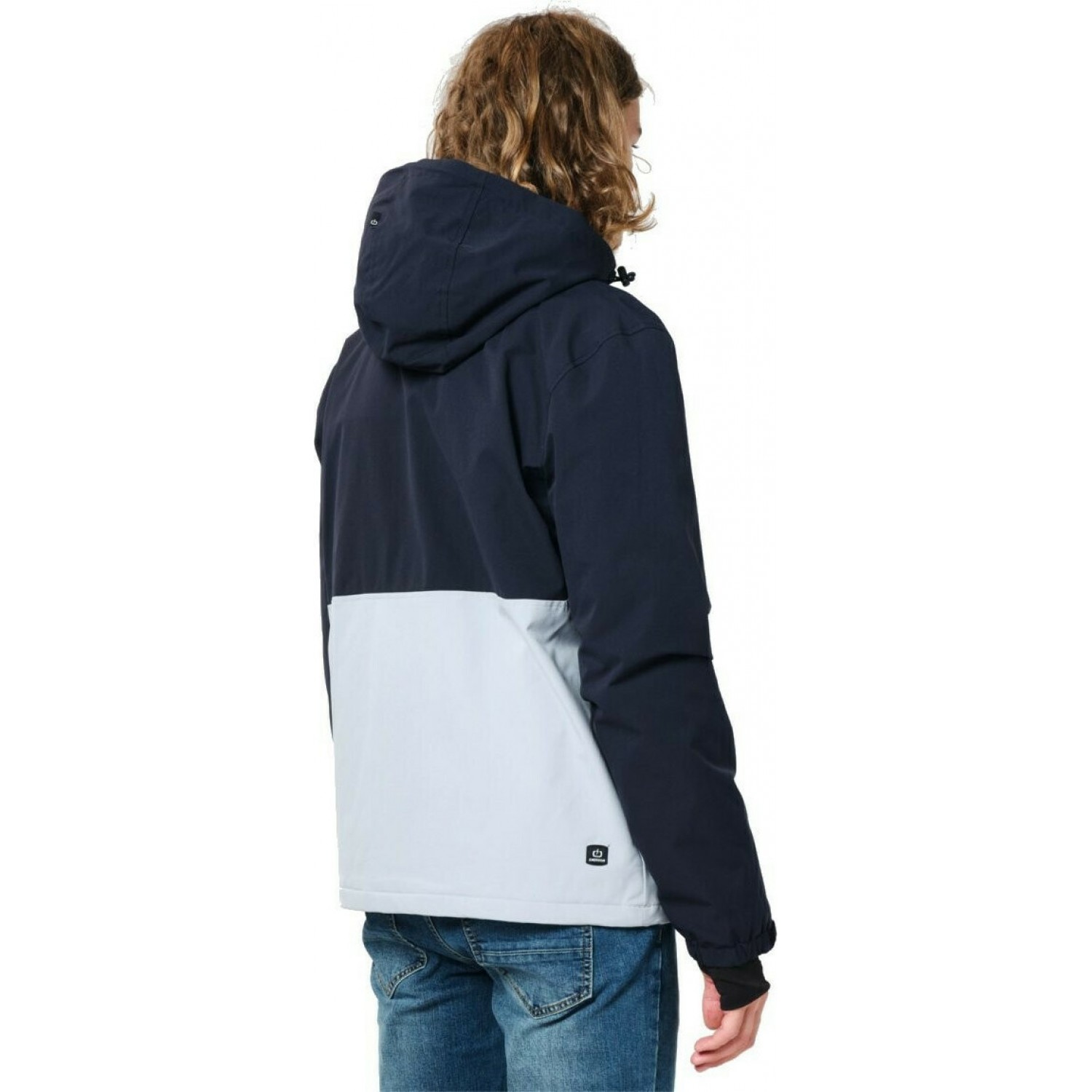 Emerson 202.EM10.68 Ανδρικό Μπουφάν για Χειμώνα Ice Blue