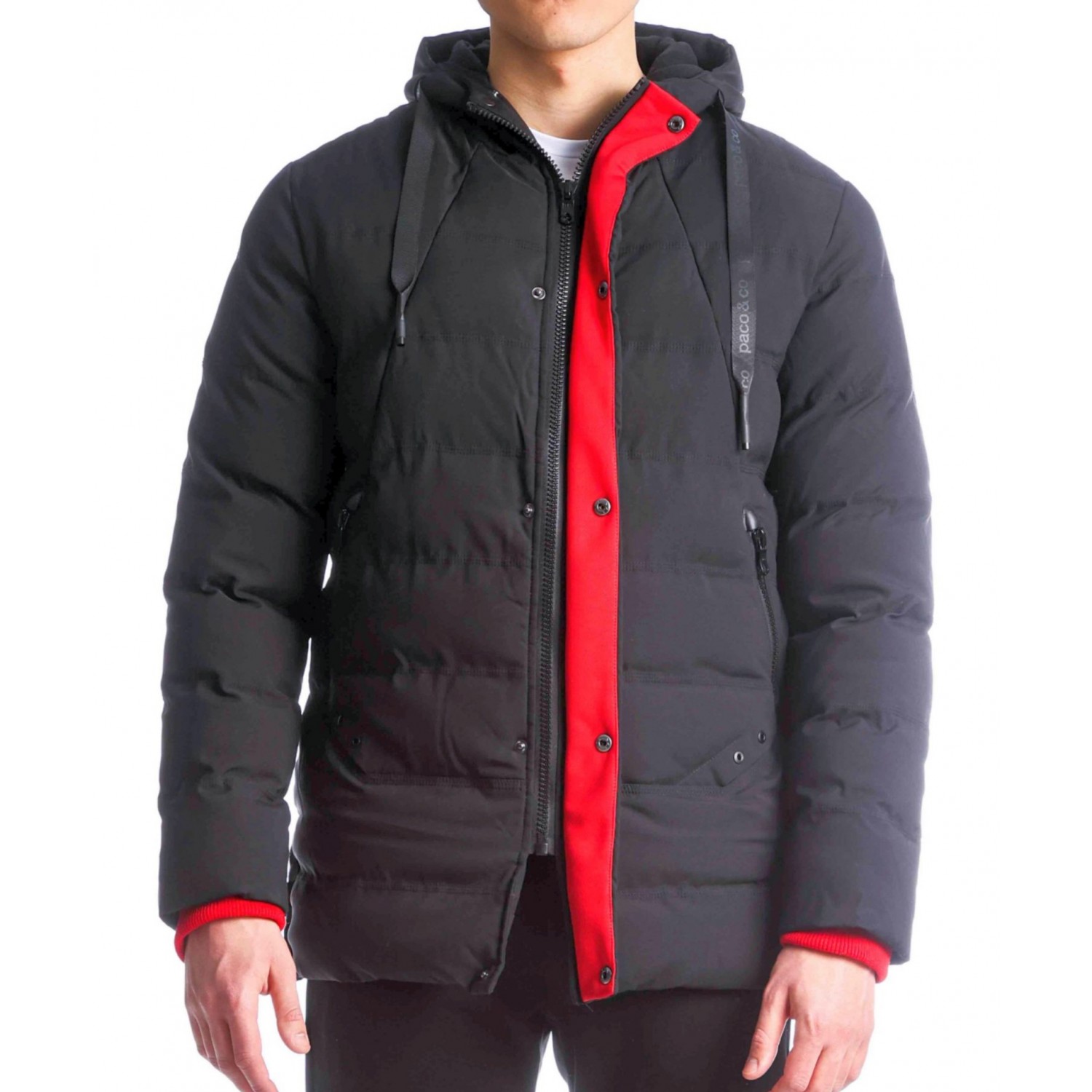 Paco & Co Ανδρικό Μπουφάν Puffer 2298407 Μαύρο