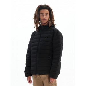 Basehit Ανδρικό Μπουφάν Puffer για Χειμώνα Μαύρο