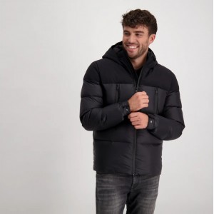Ανδρικό Μπουφάν Puffer για Χειμώνα Cars Jeans 6487201 Μαύρο