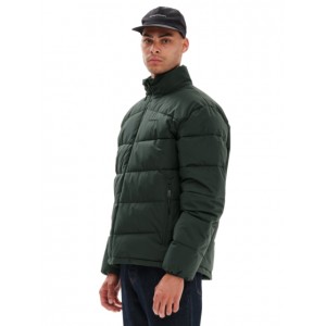 Emerson Ανδρικό Μπουφάν Puffer με κρυφή κουκούλα 232.EM10.71 Dark Green