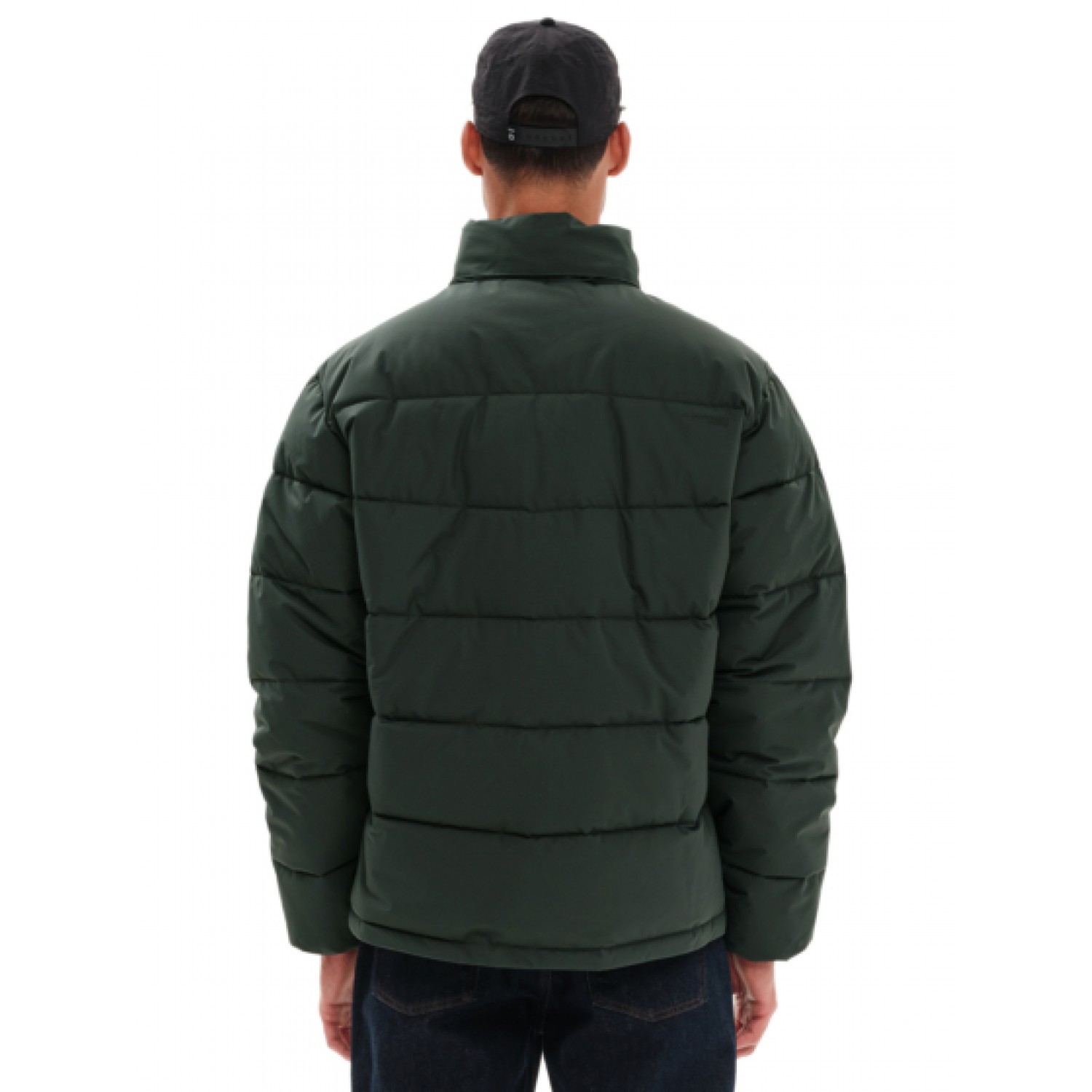 Emerson Ανδρικό Μπουφάν Puffer με κρυφή κουκούλα 232.EM10.71 Dark Green