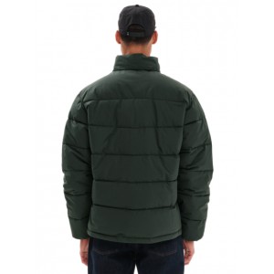 Emerson Ανδρικό Μπουφάν Puffer με κρυφή κουκούλα 232.EM10.71 Dark Green
