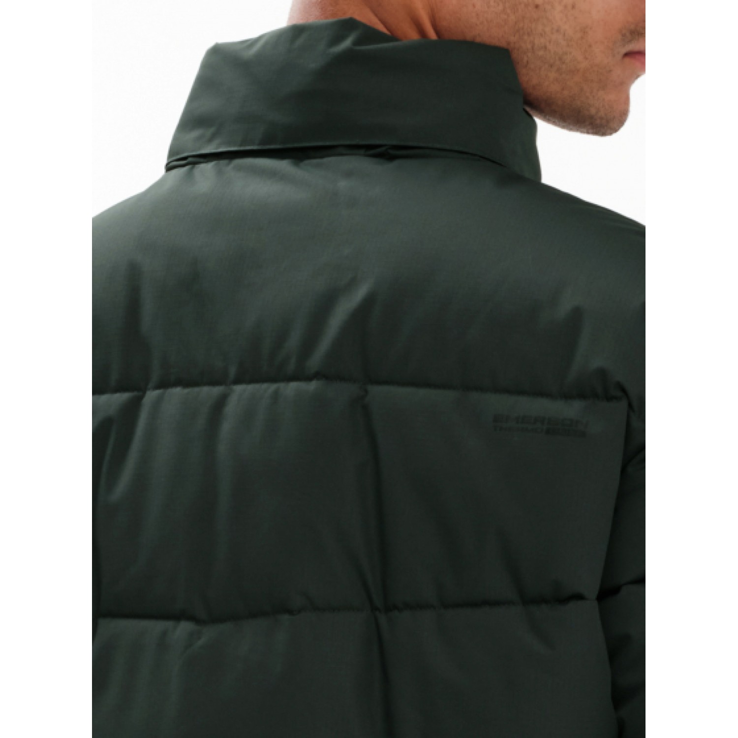 Emerson Ανδρικό Μπουφάν Puffer με κρυφή κουκούλα 232.EM10.71 Dark Green