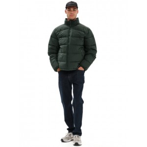 Emerson Ανδρικό Μπουφάν Puffer με κρυφή κουκούλα 232.EM10.71 Dark Green