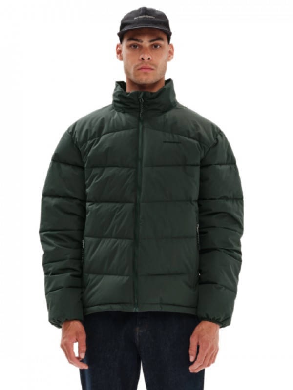Emerson Ανδρικό Μπουφάν Puffer με κρυφή κουκούλα 232.EM10.71 Dark Green
