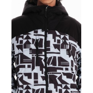 Emerson Ανδρικό Μπουφάν Puffer με κουκούλα 242.EM10.16 Ice/Black