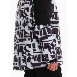 Emerson Ανδρικό Μπουφάν Puffer με κουκούλα 242.EM10.16 Ice/Black