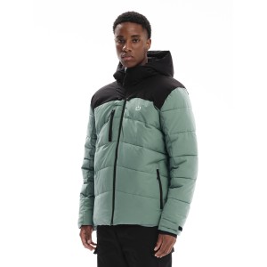 EMERSON ΑΝΔΡΙΚΟ ΜΠΟΥΦΑΝ PUFFER ΜΕ ΚΟΥΚΟΥΛΑ 232.EM10.15 PINE/BLACK