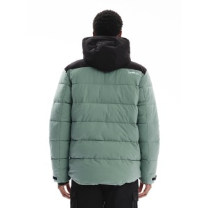 EMERSON ΑΝΔΡΙΚΟ ΜΠΟΥΦΑΝ PUFFER ΜΕ ΚΟΥΚΟΥΛΑ 232.EM10.15 PINE/BLACK
