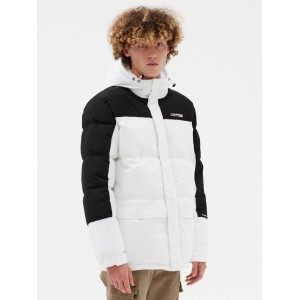 EMERSON ΑΝΔΡΙΚΟ ΜΠΟΥΦΑΝ PUFFER ΜΕ ΚΟΥΚΟΥΛΑ 232.EM10.57 WHITE/BLACK