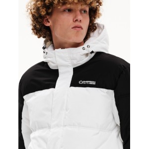EMERSON ΑΝΔΡΙΚΟ ΜΠΟΥΦΑΝ PUFFER ΜΕ ΚΟΥΚΟΥΛΑ 232.EM10.57 WHITE/BLACK