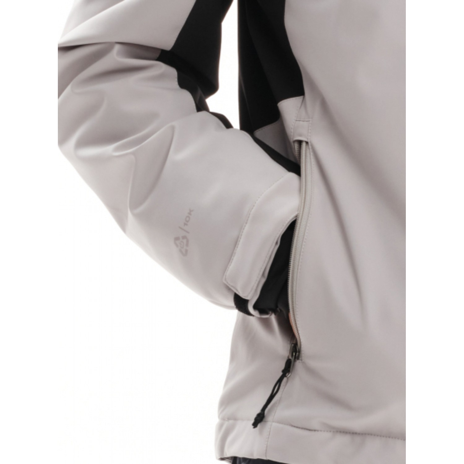 Emerson Ανδρικό Μπουφάν με Κουκούλα 232.EM10.10 Beige/Black Κανονική Εφαρμογή 