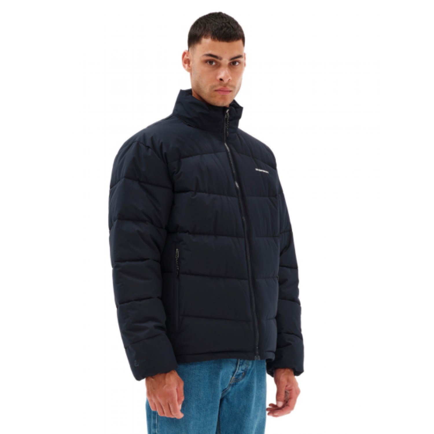 Emerson Ανδρικό Μπουφάν Puffer με κρυφή κουκούλα 232.EM10.71 Navy Blue