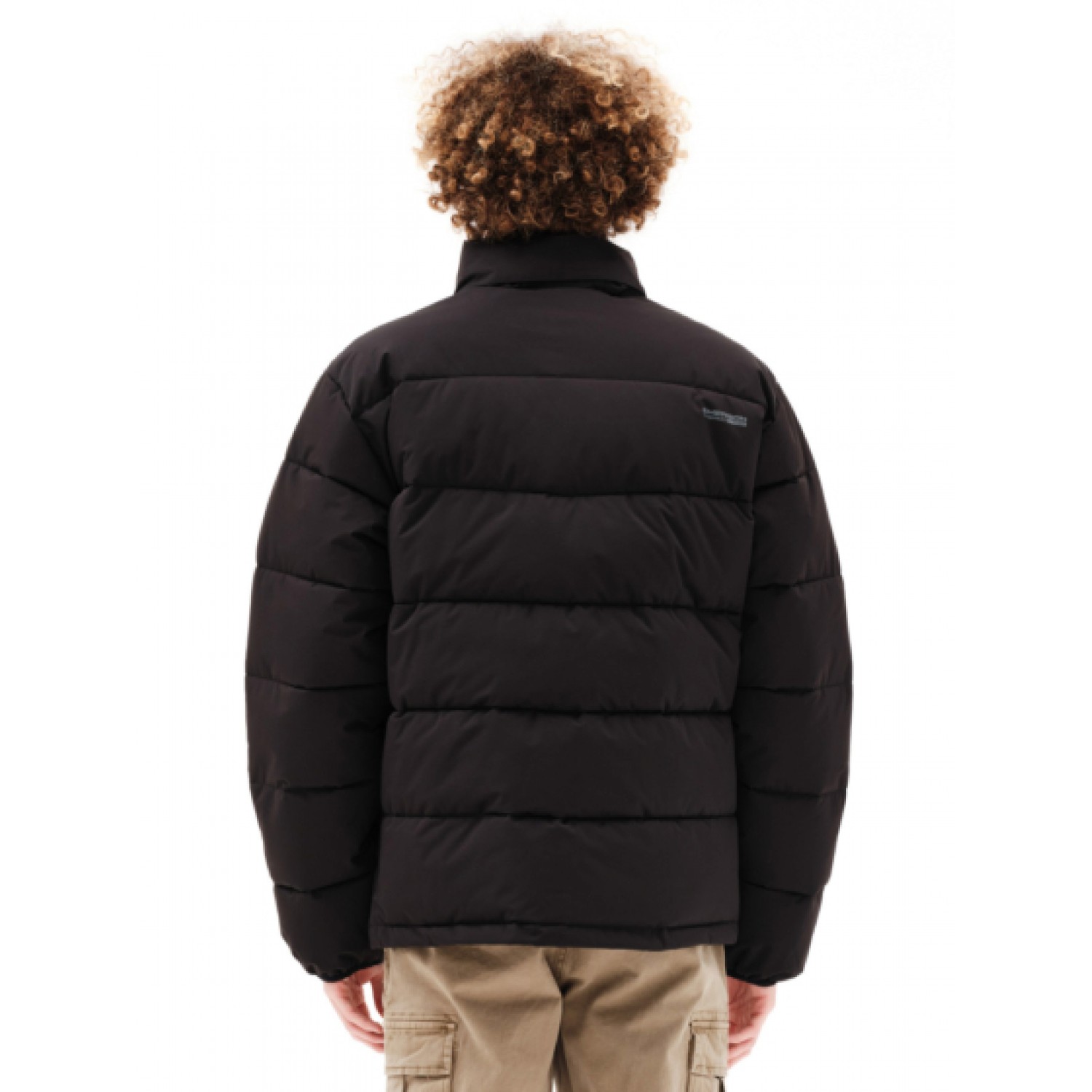Emerson Ανδρικό Μπουφάν Puffer με κρυφή κουκούλα 232.EM10.71 Black