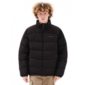 Emerson Ανδρικό Μπουφάν Puffer με κρυφή κουκούλα 232.EM10.71 Black