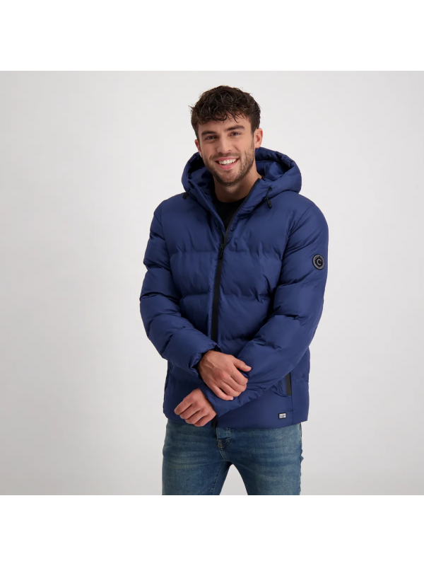 Ανδρικό μπουφάν Puffer για χειμώνα Cars Jeans 6497212 Blue