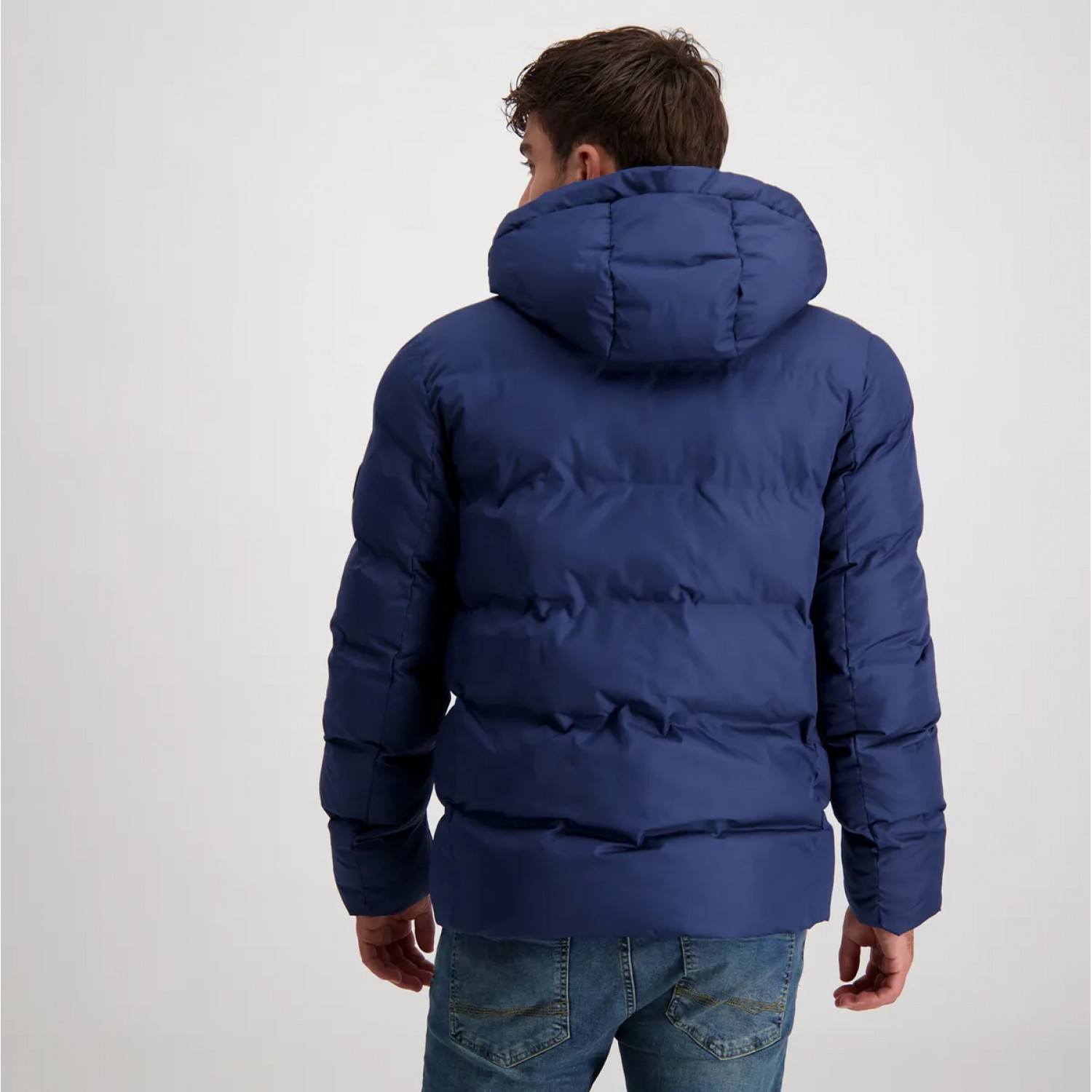 Ανδρικό μπουφάν Puffer για χειμώνα Cars Jeans 6497212 Blue