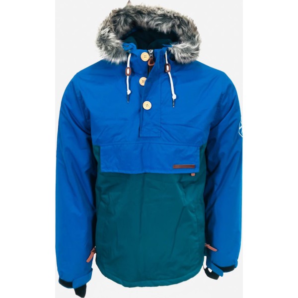 Emerson MR1323 Ανδρικό Μπουφάν για Χειμώνα Blue / Green