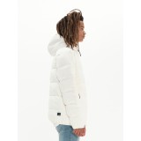 Emerson Ανδρικό Μπουφάν Puffer για Χειμώνα Λευκό 3