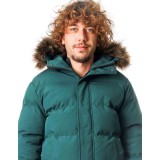Paco & Co Ανδρικό Puffer μπουφάν για χειμώνα 2298418 Green 2