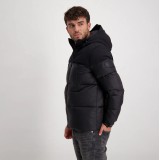 Ανδρικό Μπουφάν Puffer για Χειμώνα Cars Jeans 6487201 Μαύρο 2
