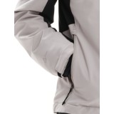 Emerson Ανδρικό Μπουφάν με Κουκούλα 232.EM10.10 Beige/Black Κανονική Εφαρμογή 5