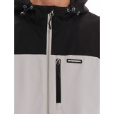 Emerson Ανδρικό Μπουφάν με Κουκούλα 232.EM10.10 Beige/Black Κανονική Εφαρμογή 4