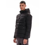 Emerson Ανδρικό Μπουφάν Puffer με αποσπώμενη κουκούλα 232.EM10.69 Black 2