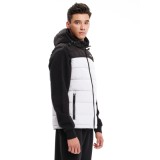 Emerson Ανδρικό Αμάνικο Μπουφάν Puffer με Κουκούλα 232.EM10.95 Ice/Black Κανονική Εφαρμογή 3