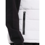 Emerson Ανδρικό Αμάνικο Μπουφάν Puffer με Κουκούλα 232.EM10.95 Ice/Black Κανονική Εφαρμογή 4