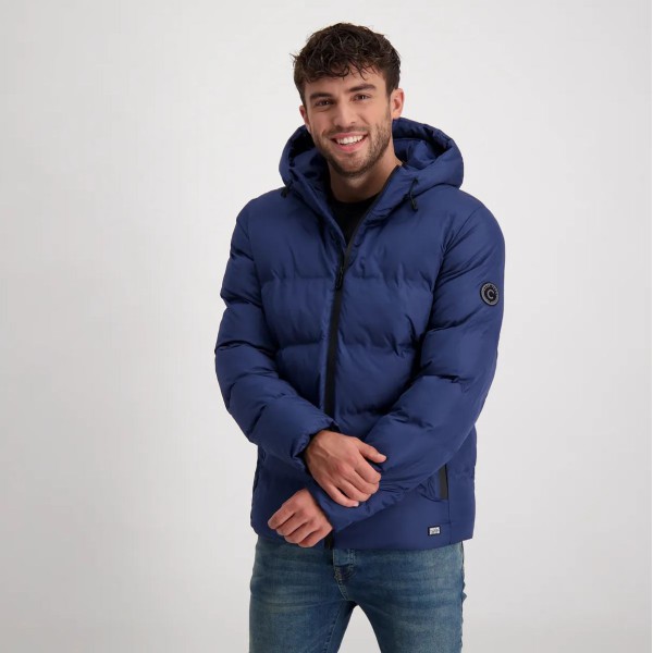Ανδρικό μπουφάν Puffer για χειμώνα Cars Jeans 6497212 Blue