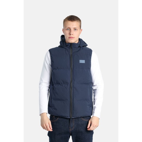 Life Style Butiken Ανδρικό Αμάνικο Μπουφάν LS12598222 Navy