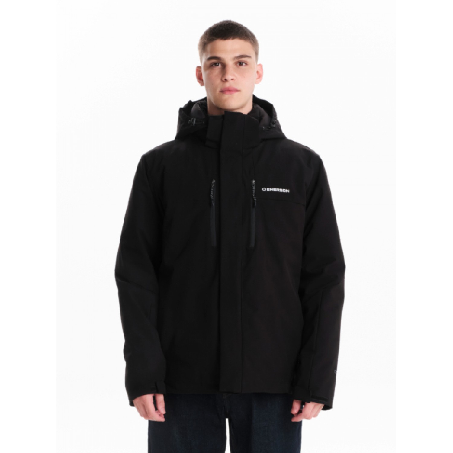 EMERSON ΑΝΔΡΙΚΟ ΜΠΟΥΦΑΝ ΜΕ ΚΟΥΚΟΥΛΑ 242.EM10.06 Black