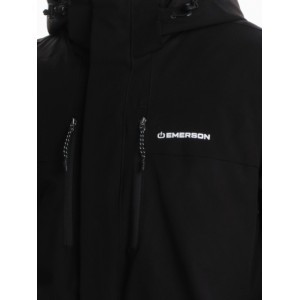 EMERSON ΑΝΔΡΙΚΟ ΜΠΟΥΦΑΝ ΜΕ ΚΟΥΚΟΥΛΑ 242.EM10.06 Black