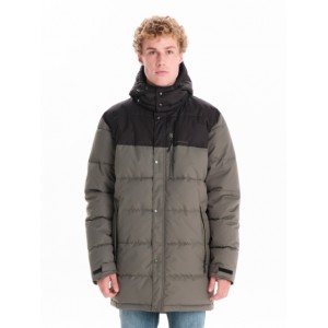EMERSON ΑΝΔΡΙΚΟ ΜΠΟΥΦΑΝ PUFFER ΜΕ ΚΟΥΚΟΥΛΑ 242.EM10.68 OLIVE/BLACK