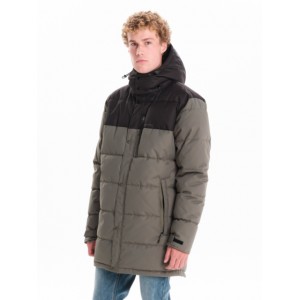 EMERSON ΑΝΔΡΙΚΟ ΜΠΟΥΦΑΝ PUFFER ΜΕ ΚΟΥΚΟΥΛΑ 242.EM10.68 OLIVE/BLACK