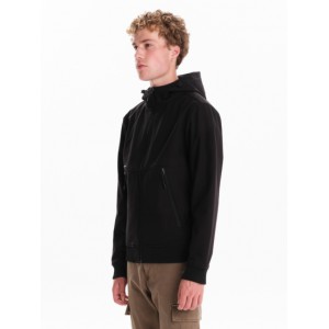 EMERSON ΑΝΔΡΙΚΟ ΜΠΟΥΦΑΝ BONDED BOMBER ΜΕ ΚΟΥΚΟΥΛΑ 242.EM11.65 Black