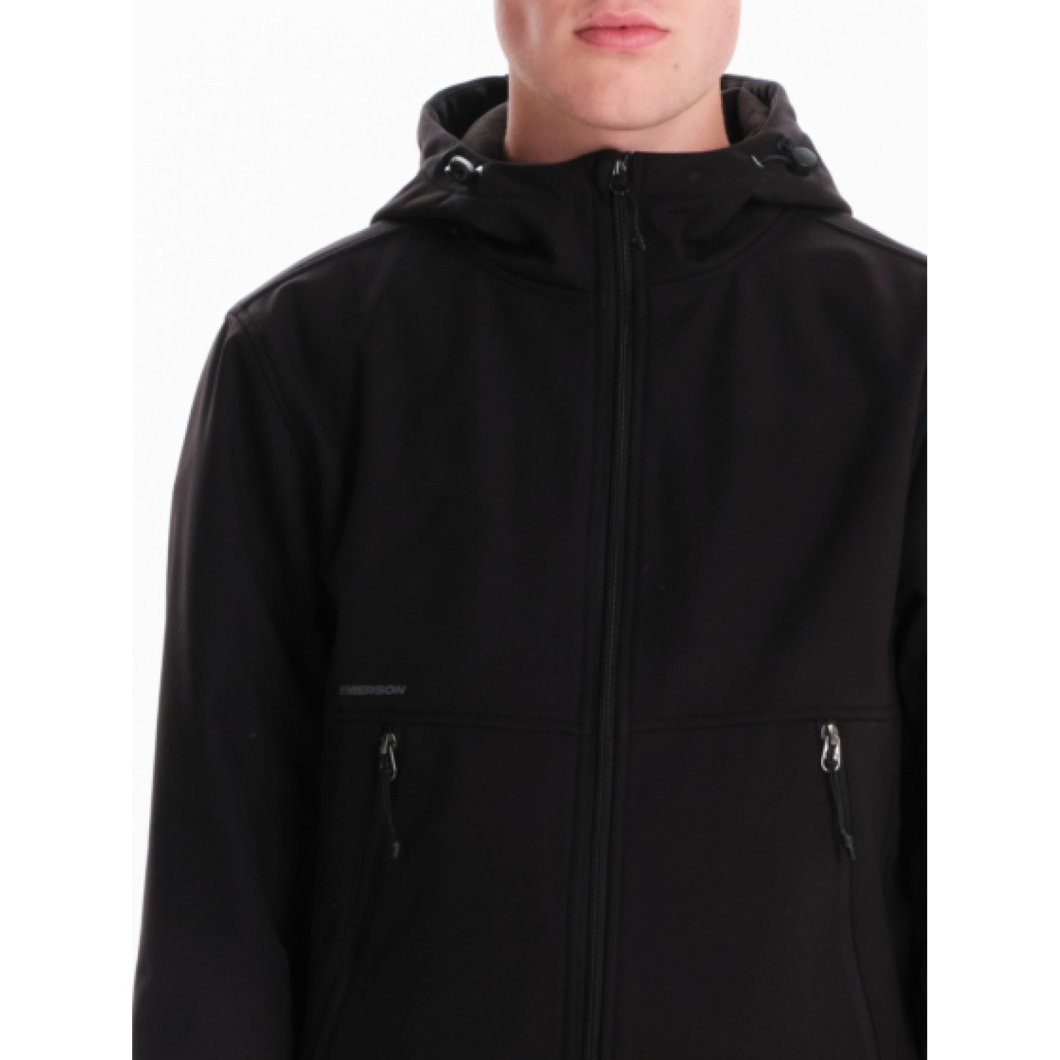 EMERSON ΑΝΔΡΙΚΟ ΜΠΟΥΦΑΝ BONDED BOMBER ΜΕ ΚΟΥΚΟΥΛΑ 242.EM11.65 Black