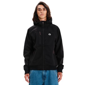 EMERSON ΑΝΔΡΙΚΟ BONDED BOMBER ΜΠΟΥΦΑΝ ΜΕ ΚΟΥΚΟΥΛΑ 252.EM11.37 Black