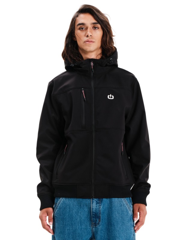 EMERSON ΑΝΔΡΙΚΟ BONDED BOMBER ΜΠΟΥΦΑΝ ΜΕ ΚΟΥΚΟΥΛΑ 252.EM11.37 Black