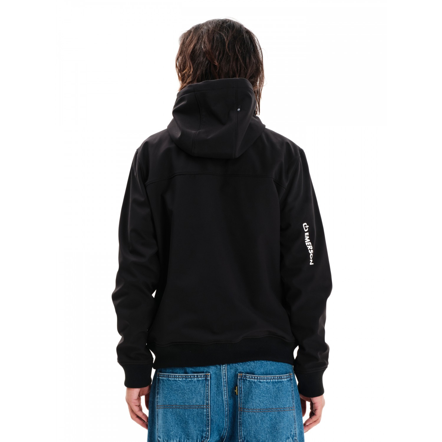 EMERSON ΑΝΔΡΙΚΟ BONDED BOMBER ΜΠΟΥΦΑΝ ΜΕ ΚΟΥΚΟΥΛΑ 252.EM11.37 Black