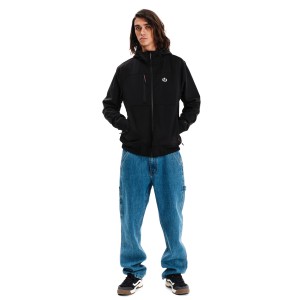 EMERSON ΑΝΔΡΙΚΟ BONDED BOMBER ΜΠΟΥΦΑΝ ΜΕ ΚΟΥΚΟΥΛΑ 252.EM11.37 Black