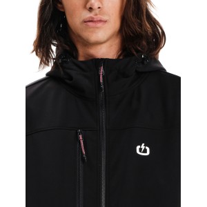 EMERSON ΑΝΔΡΙΚΟ BONDED BOMBER ΜΠΟΥΦΑΝ ΜΕ ΚΟΥΚΟΥΛΑ 252.EM11.37 Black