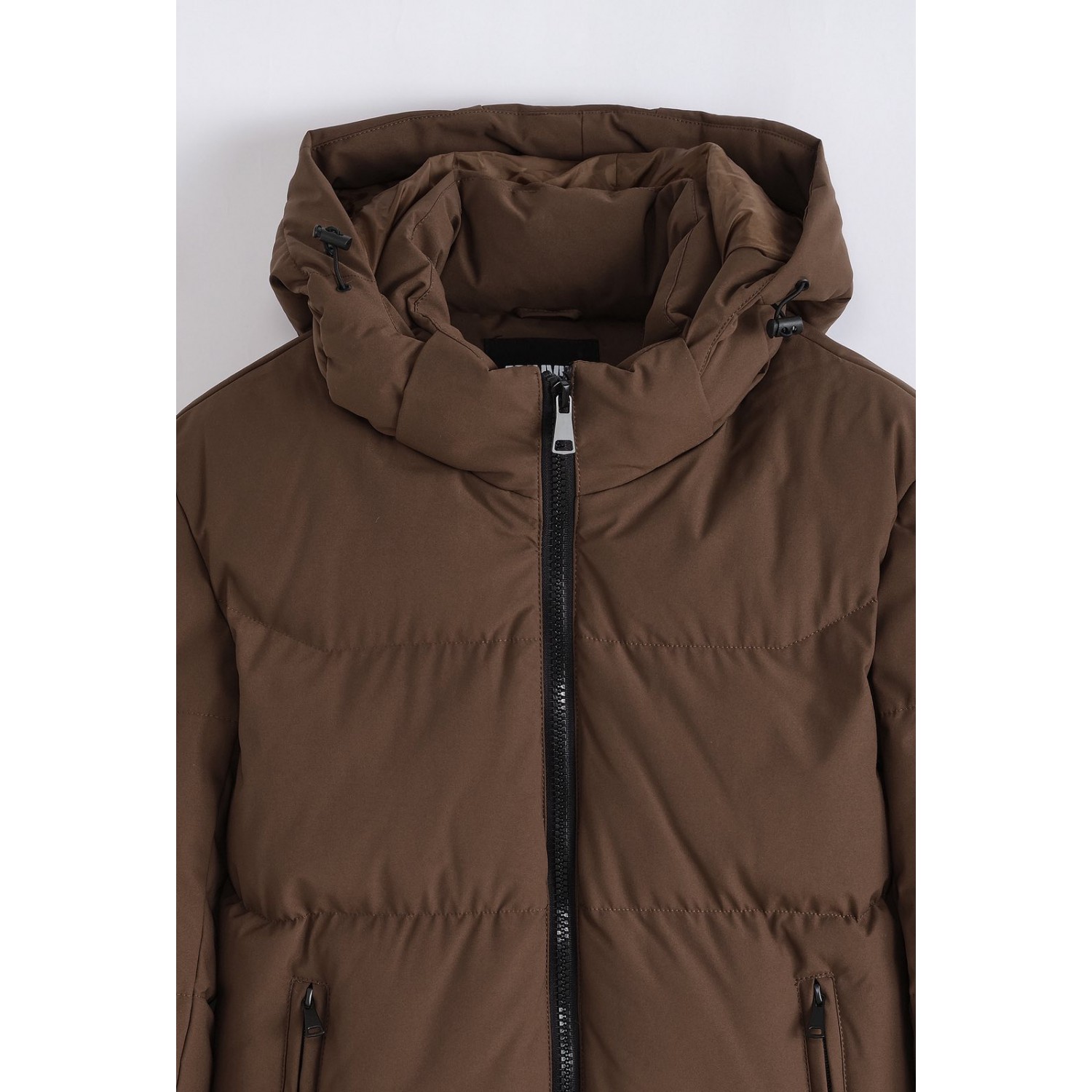 Life Style Butiken Ανδρικό Μπουφάν Bomber με αφαιρούμενη κουκούλα LS17018 Καφέ