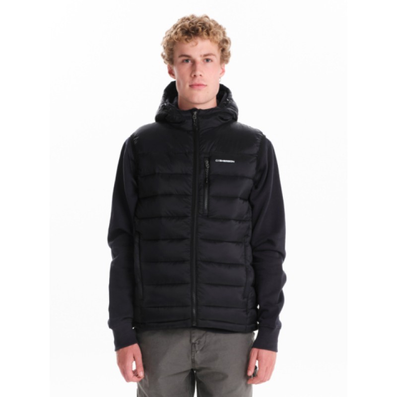 EMERSON ΑΝΔΡΙΚΟ ΑΜΑΝΙΚΟ ΜΠΟΥΦΑΝ PUFFER 242.EM10.110 Black Ανδρικά
